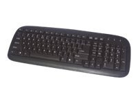 MCL Samar ACK-298/N - Clavier - USB - AZERTY - noir ACK-298/N