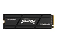 Kingston FURY Renegade - SSD - 1 To - interne - M.2 2280 - PCIe 4.0 x4 (NVMe) - dissipateur de chaleur intégré SFYRSK/1000G