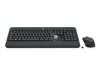 Logitech MK540 Advanced - Ensemble clavier et souris - sans fil - 2.4 GHz - QWERTZ - Suisse Allemand 920-008677