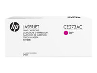 HP 650A - Magenta - originale - cartouche de toner (CE273AC) Contract - pour Color LaserJet Enterprise CP5520, CP5525, M750 CE273AC