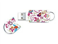 Integral Xpression Pattern Birds - Clé USB - 16 Go - USB 2.0 INFD16GBXPRBIR