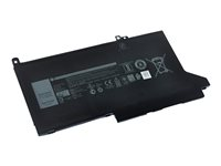 DLH DWXL3796-B041Y2 - Batterie de portable (équivalent à : Dell DJ1J0, Dell 0DJ1J0, Dell C27RW, Dell PGFX4, Dell 9W9MX) - lithium-polymère - 3600 mAh - 41 Wh - pour Dell Latitude 7280, 7290, 7380, 7390, 7480, 7490 DWXL3796-B041Y2