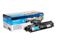 Brother TN321C - Cyan - original - cartouche de toner - pour Brother DCP-L8400, DCP-L8450, MFC-L8650, MFC-L8850; HL-L8250, L8350 TN321C