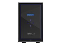 NETGEAR ReadyNAS 428 - Serveur NAS - 8 Baies - SATA 6Gb/s - HDD 4 To x 8 - RAID 0, 1, 5, 6, 10, 50, JBOD, 60 - RAM 4 Go - Gigabit Ethernet - iSCSI RN428E4-100NES