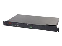 APC KVM 2G Enterprise Digital/IP - Commutateur KVM - CAT5 - 16 x KVM port(s) - 1 utilisateur local - 2 utilisateurs IP - Montable sur rack - pour P/N: SMC1000I-2UC, SMC1500I-2UC, SMC1500IC, SRT1000RMXLI, SRT1000RMXLI-NC, SRT5KRMXLW-HW KVM2116P