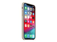 Apple - Coque de protection pour téléphone portable - silicone - pierre - pour iPhone XS MRWD2ZM/A