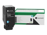 Lexmark - Cyan - original - cartouche de toner LCCP, LRP - pour Lexmark CS730de, CS735de, CX730de, CX735adse 71C2HC0