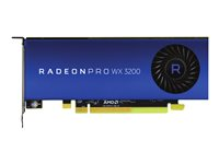 AMD Radeon Pro WX 3200 - Kit client - carte graphique - Radeon Pro WX 3200 - 4 Go - 2 x Mini DisplayPort, DisplayPort - pour Dell 3630, 3930, 5820, 7820, 7920; Precision Tower 3420, 3620 490-BFQR