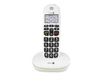 DORO PhoneEasy 110 - Téléphone sans fil avec ID d'appelant/appel en instance - DECTGAP - blanc 5952