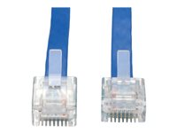 Tripp Lite Cisco Console Replacement Rollover Cable RJ45 32AWG M/M 10' 10ft - Câble réseau - RJ-45 (M) pour RJ-45 (M) - 3 m - bleu N205-010-BL-FCR