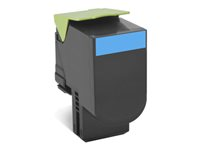 Lexmark - À rendement extrêmement élevé - cyan - original - cartouche de toner - pour Lexmark C2132, XC2130, XC2132 24B6008