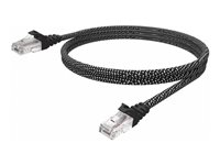 Vision Premium - Câble réseau - RJ-45 (M) pour RJ-45 (M) - 5 m - UTP - CAT 6 - démarré, bloqué - braided TC 5MCAT6/HQ