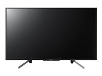 Sony FWD-50W66G - Classe de diagonale 50" (49.5" visualisable) - BRAVIA Professional Displays écran LCD rétro-éclairé par LED - avec tuner TV - hôtel / hospitalité - Linux - 1080p (Full HD) 1920 x 1080 - HDR - LED à éclairage direct - noir FWD-50W66G/T