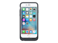 Apple Smart - Boîtier de batterie coque de protection pour téléphone portable - silicone, élastomère - gris charbon - pour iPhone 6, 6s MGQL2ZM/A