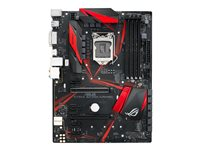 ASUS ROG STRIX B250H GAMING - Carte-mère - ATX - Socket LGA1151 - B250 Chipset - USB 3.0 - Gigabit LAN - carte graphique embarquée (unité centrale requise) - audio HD (8 canaux) 90MB0TS0-M0EAY0