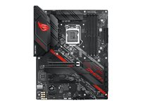 ASUS ROG STRIX B460-H GAMING - Carte-mère - ATX - Socket LGA1200 - B460 Chipset - USB 3.2 Gen 1, USB 3.2 Gen 2x2 - Gigabit LAN - carte graphique embarquée (unité centrale requise) - audio HD (8 canaux) 90MB13Q0-M0EAY0