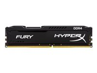 HyperX FURY - DDR4 - 32 Go: 2 x 16 Go - DIMM 288 broches - 3466 MHz / PC4-27700 - CL19 - 1.2 V - mémoire sans tampon - non ECC - noir HX434C19FBK2/32