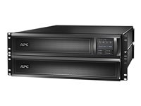 APC Smart-UPS X 3000 Rack/Tour LCD - Onduleur - CA 208/220/230/240 V - 2.7 kW - 3000 VA - RS-232, USB - connecteurs de sortie : 9 - 2U - noir - pour P/N: AR4018SPX432, AR4024SP, AR4024SPX429, AR4024SPX431, AR4024SPX432, NBWL0356A SMX3000RMHV2U