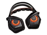 ASUS ROG Strix Wireless - Micro-casque - circum-aural - 2,4 GHz - sans fil, filaire - pour 15; ROG Strix G15; ROG Zephyrus G14; TUF Gaming F15; F17; FX505; TUF505; ZenBook 13; 14 90YH00S1-B3UA00