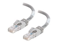 C2G Cat6 Booted Unshielded (UTP) Crossover Patch Cable - Câble inverseur - RJ-45 (M) pour RJ-45 (M) - 5 m - UTP - CAT 6 - moulé, sans crochet, bloqué - gris 83510