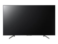 Sony FWD-65X85G - Classe de diagonale 65" (64.5" visualisable) TV LED - signalisation numérique - Smart TV - Android - 4K UHD (2160p) 3840 x 2160 - HDR - système de rétroéclairage en bordure par DEL Edge-Lit - noir FWD-65X85G/T