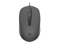 HP 150 - Souris - droitiers et gauchers - optique - filaire - USB - noir - pour HP 21, 22, 24, 27; Pavilion 24, 27, 32, TP01; Portable 13, 14, 14s, 15, 15s, 17 240J6AA#ABB