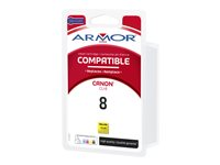 Armor - Jaune - compatible - cartouche d'encre (alternative pour : Canon CLI-8Y) - pour Canon PIXMA iP3500, iP4500, MP510, MP520, MP610, MP960, MP970, MX700, MX850, Pro9000 B12386R1