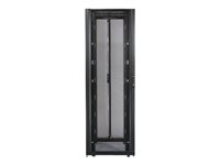 APC NetShelter SX Deep Enclosure Without Sides - Rack armoire - noir - 48U - 19" AR3357X609