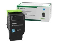 Lexmark - À rendement extrêmement élevé - cyan - original - cartouche de toner LCCP, LRP - pour Lexmark CS421, CS521, CS622, CX421, CX522, CX622, CX625 78C2XC0