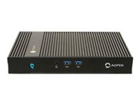 AOpen Chromebox Commercial 2 - Lecteur de signalisation numérique - 4 Go RAM - Intel Celeron - SSD - 32 Go - Chrome OS - 4K UHD (2160p) - noir 91.CX100.GE40