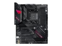 ASUS ROG STRIX B550-F GAMING - Carte-mère - ATX - Socket AM4 - AMD B550 Chipset - USB-C Gen2, USB 3.2 Gen 1, USB 3.2 Gen 2 - 2.5 Gigabit LAN - carte graphique embarquée (unité centrale requise) - audio HD (8 canaux) 90MB14S0-M0EAY0