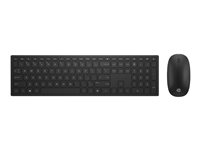 HP Pavilion 800 - Ensemble clavier et souris - sans fil - Français - noir de jais - pour Pavilion 24, 27, 590, 595, TP01 4CE99AA#ABF