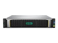 HPE Modular Smart Array 2052 SAS Dual Controller SFF Storage - Baie de disque dur/disque dur SSD - 1.6 To - 24 Baies (SAS-3) - SSD 800 Go x 2 - rack-montable - 2U Q1J31B