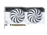 ASUS Dual GeForce RTX 4070 SUPER 12GB - Carte graphique - GeForce RTX 4070 Super - 12 Go GDDR6X - PCIe 4.0 - HDMI, 3 x DisplayPort - blanc - boîte 90YV0K85-M0NA00