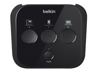 Belkin 3-Port Headset Switch - Commutateur combiné/casque F1D103A