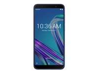 ASUS ZenFone Max Pro M1 (ZB602KL) - 4G smartphone - double SIM - RAM 3 Go / Mémoire interne 32 Go - microSD slot - Écran LCD - 6" - 2160 x 1080 pixels - 2x caméras arrière 13 MP, 5 MP - front camera 8 MP - bleu (space blue) 90AX00T3-M01330