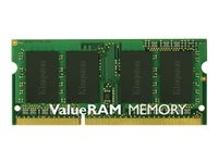 Kingston ValueRAM - DDR3L - 4 Go - SO DIMM 204 broches - 1600 MHz / PC3-12800 - CL11 - 1.35 V - mémoire sans tampon - NON ECC KVR16LS11/4