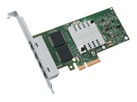 Intel Ethernet Server Adapter I340-T4 - Adaptateur réseau - PCIe 2.0 x4 profil bas - Gigabit Ethernet x 4 E1G44HTBLK