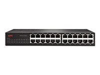 APC 24 Port 10/100 Ethernet Switch - Commutateur - 24 x 10/100 - Montable sur rack - pour P/N: SU5000R5XLT-TF3-TU, SUM3000RMXL2U, SUM3000RMXL2U-TU, SURT7500RMXLT-1TF5 AP9224110