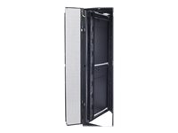 PDU en rack de base APC Zero U - Unité de distribution secteur (rack-montable) - CA 230/400 V - triphasé - entrée : IEC 60309 16A - connecteurs de sortie : 42 (power IEC 60320 C13, IEC 60320 C19) - 0U - noir - pour P/N: SMX1500RMNCUS, SRT1000RMXLI, SRT1000RMXLI-NC, SRT10RMXLIX806, SRT5KRMXLW-TW AP7557