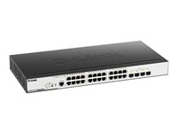 D-Link DGS 3000-28LP - Commutateur - Géré - 24 x 10/100/1000 (PoE) + 4 x SFP - Montable sur rack - PoE (193 W) DGS-3000-28LP