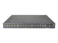 HPE 3600-48-PoE+ v2 EI - Commutateur - C3 - Géré - 48 x 10/100 (PoE+) + 4 x Gigabit SFP + 2 x 10/100/1000 partagé - Montable sur rack - PoE+ (320 W) JG302C