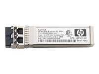 HPE Converged Enhanced Ethernet - Module transmetteur SFP+ - 10GbE - 10GBase-SR - pour HPE SN8000B 32; StoreFabric SN4000, SN8000B 4-Slot, SN8000B 8-Slot, SN8600B 4-slot AP823A