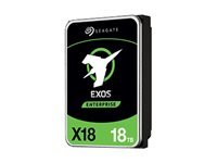 Seagate Exos X18 ST16000NM001J - Disque dur - chiffré - 16 To - interne - SATA 6Gb/s - 7200 tours/min - mémoire tampon : 256 Mo - Self-Encrypting Drive (SED) ST16000NM001J