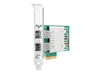 HPE QL41132HLCU - Adaptateur réseau - PCIe 3.0 x8 - 10 Gigabit SFP+ x 2 - pour ProLiant DL325 Gen10, DL345 Gen10, DL360 Gen10, DL380 Gen10, XL220n Gen10, XL290n Gen10 P21933-B21