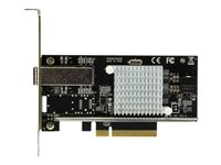 StarTech.com Carte réseau PCI Express à 1 port fibre optique 10 Gigabit Ethernet SFP+ ouvert - Chipset Intel - Adaptateur NIC PCIe - MM/SM - Adaptateur réseau - PCIe 2.0 x8 - 10GbE - 10GBase-LR, 10GBase-SR, 10GBase-LRM - noir - pour P/N: SFP10GBBXDST, SFP10GBBXUST, SFP10GBLRMST, SFP10GBLRST, SFP10GBSRST, SFP10GBZRST PEX10000SFPI