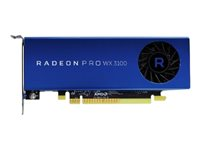 AMD Radeon Pro WX 3100 - Kit client - carte graphique - Radeon Pro WX 3100 - 4 Go - 2 x Mini DisplayPort, DisplayPort - pour Precision Tower 3420 490-BDZS