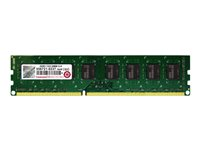 Transcend - DDR3 - module - 4 Go - DIMM 240 broches - 1333 MHz / PC3-10600 - CL9 - 1.5 V - mémoire sans tampon - non ECC TS512MLK64V3H