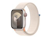 Apple - Boucle pour montre intelligente - 41 mm - 130 - 200 mm - lumière des étoiles MT553ZM/A