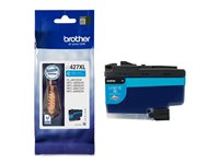 Brother LC427XLC - Haute capacité - cyan - original - cartouche d'encre - pour Brother HL-J6010DW, MFC-J5955DW, MFC-J6955DW, MFC-J6957DW LC427XLC